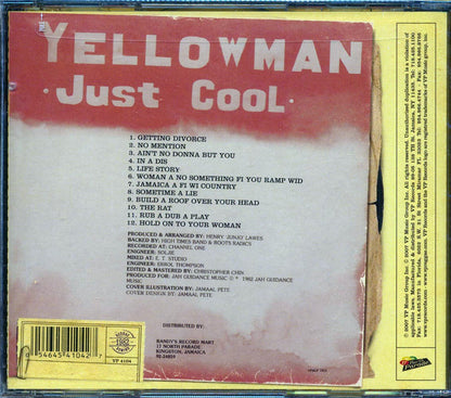 Yellowman - Just Cool Music CD