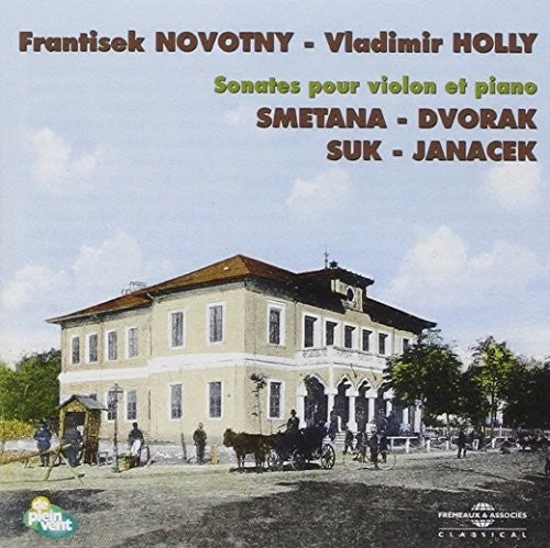 the album cover for Smetana / Dvorak / Suk / Janacek / Novotny - Sonates Pour Violon & Piano