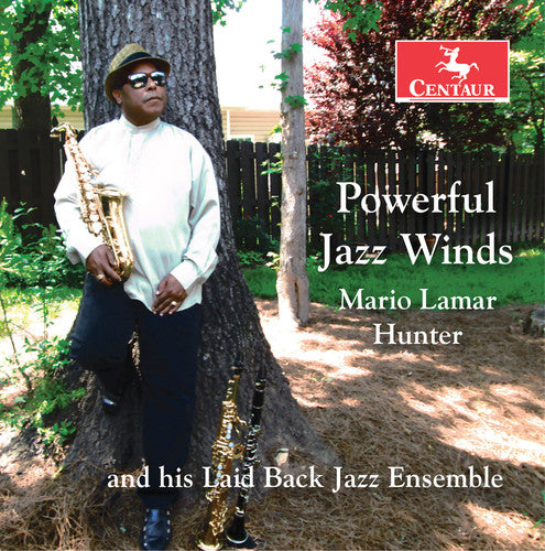the album cover for Mario Lamar Hunter - Powerful Jazz Winds