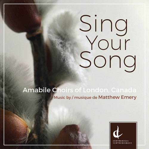 the album cover for Emery / Amabile Choirs Of London - Sing Your Song [1 CD + 1 Bluray Audio]