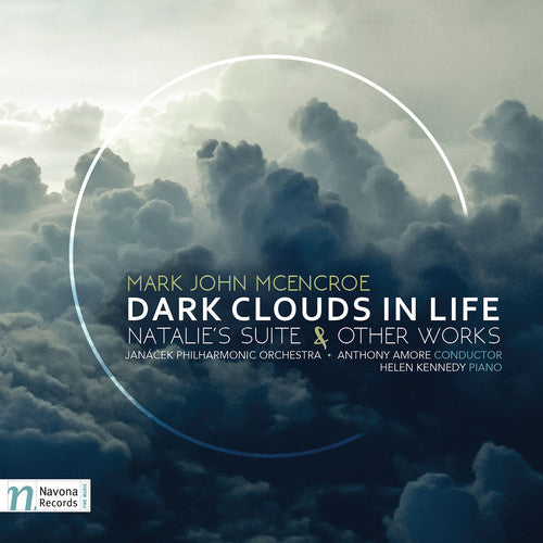 the album cover for Anthony Armoré - Mark John McEncroe: Dark Clouds in Life