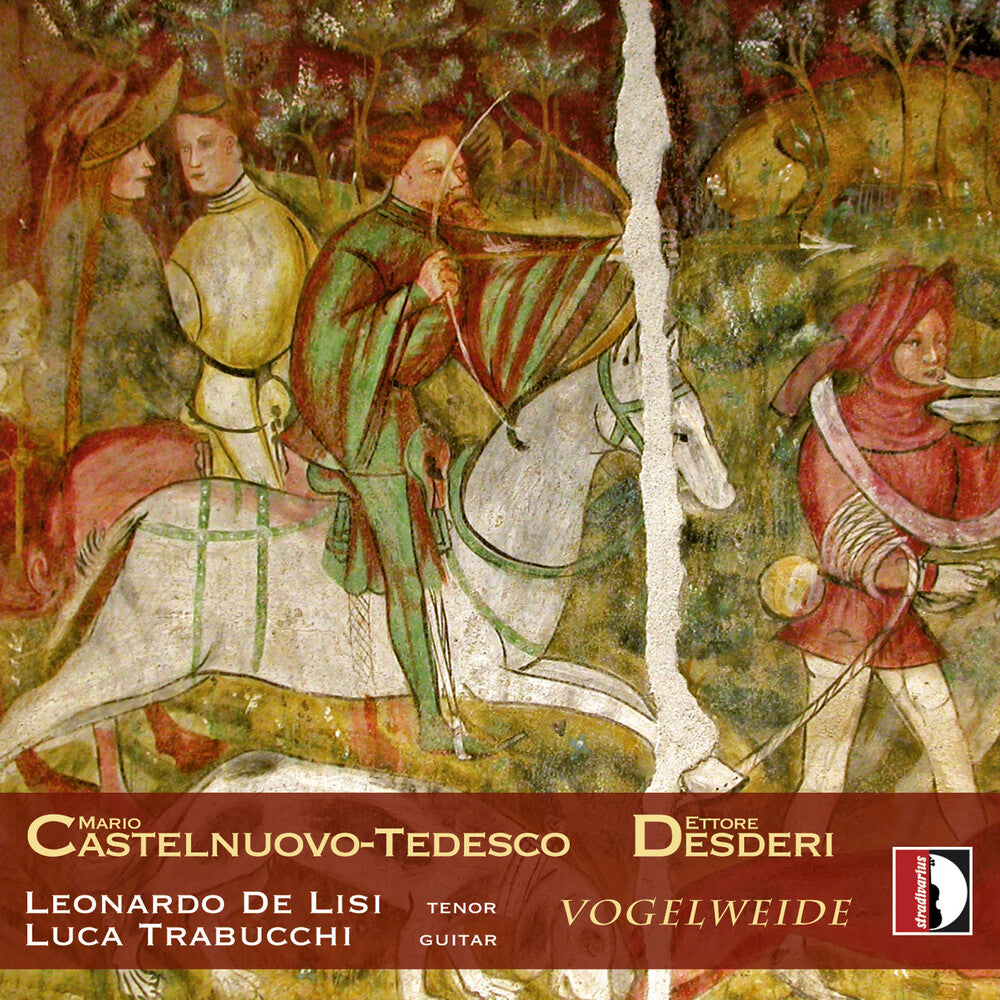 the album cover for Tedesco - Vogelweide