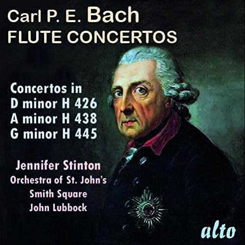 C.p.e. Bach: Flute Concertos Music CD