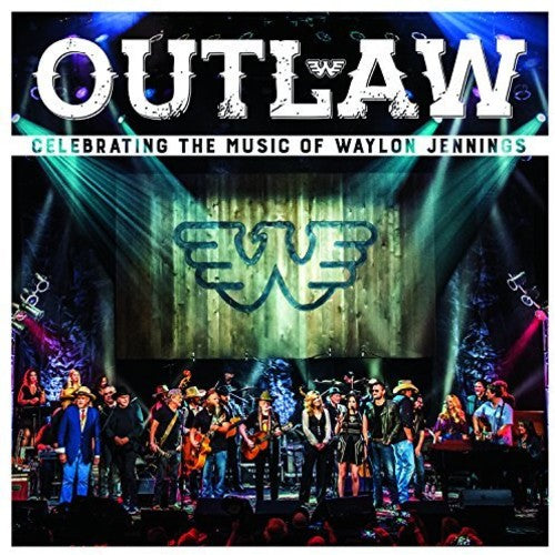 the album cover for Outlaw Celebrating Music Of Waylon Jennings / Var - Outlaw: Celebrating The Music Of Waylon Jennings (Various Artists)