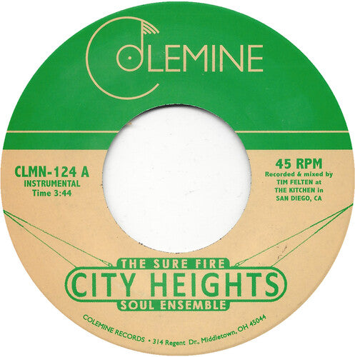 Sure Fire Soul Ensemble - City Heights / Strollin' Adams - Vinyl Record