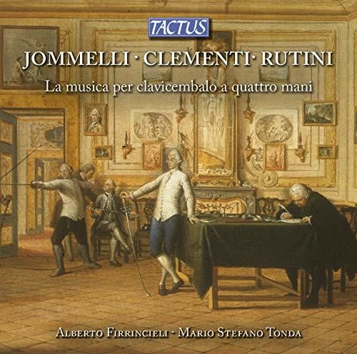 Clementi / Rutini - Four Hands Music For Harpsichord - Music CD