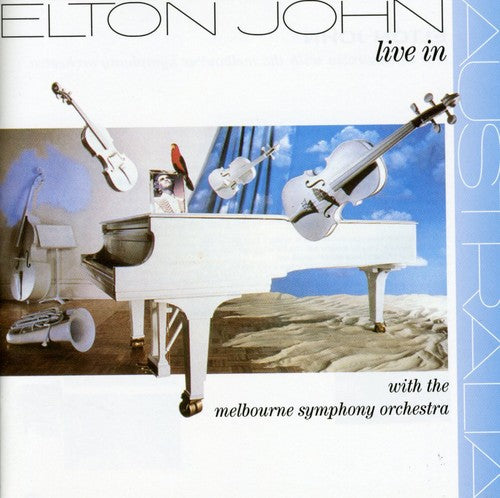 the album cover for Elton John - Live in Australia