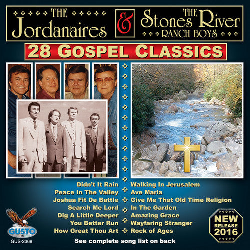 Jordanaires / Stones River Ranch Boys - 28 Gospel Classics - Music CD