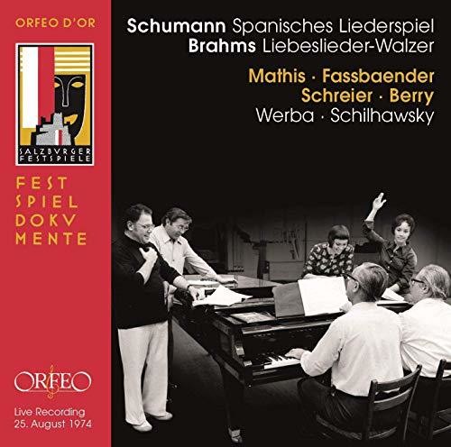 Brahms / Mathis / Werba - Spanisches Liederspiel - Music CD