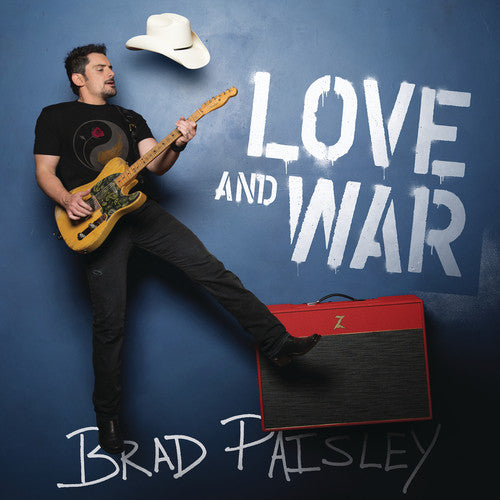 the album cover for Brad Paisley - Love And War
