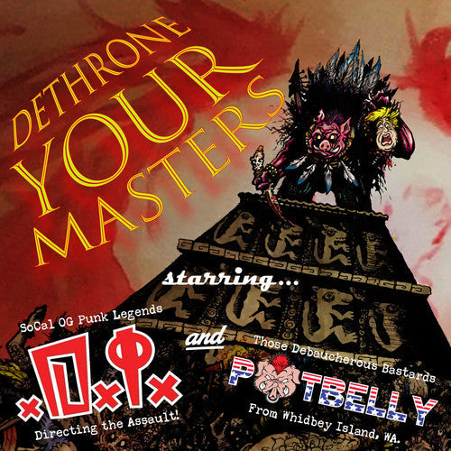 D.I. - Dethrone Your Masters Split Ep Vinyl Record