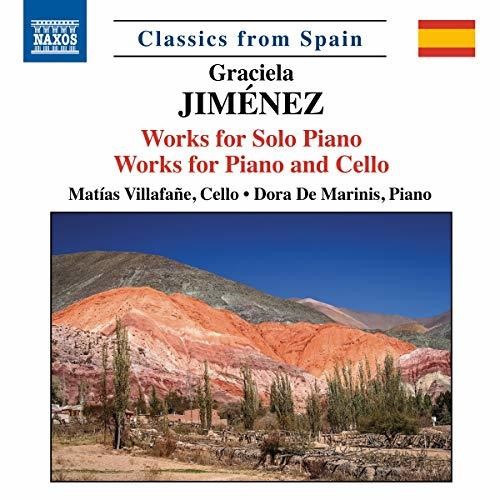 Jimenez / Marinis - Works For Solo Piano & Cello - Music CD