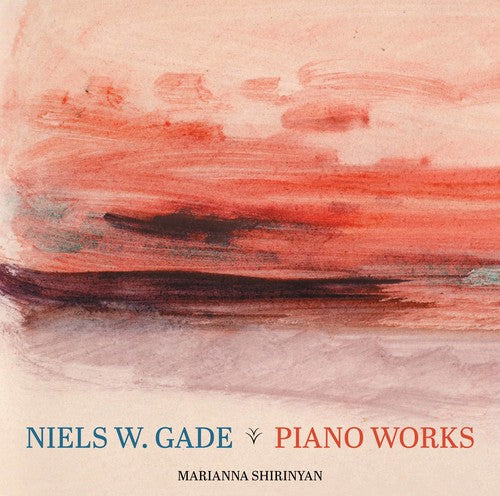 the album cover for Gade / Shirinyan - Niels W. Gade: Piano Works