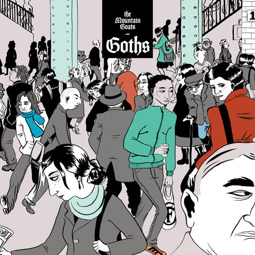 the album cover for The Mountain Goats - Goths