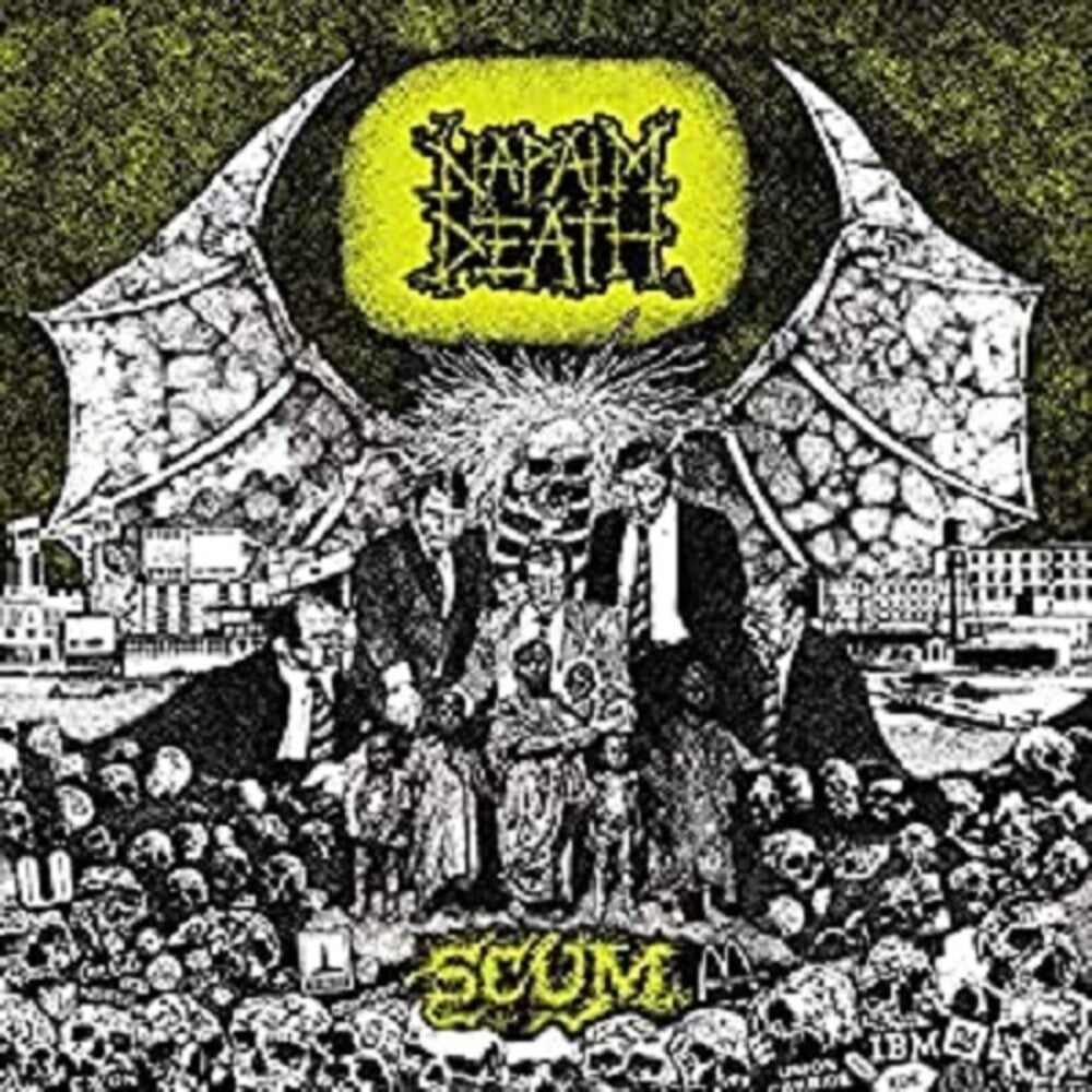the album cover for Napalm Death - Scum (full Dynamic Range Digipack)