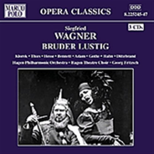 the album cover for Arnd Gothe - Wagner, S.: Bruder Lustig