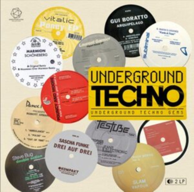 Various Artists - Underground Techno (2LP) Vinyl Record