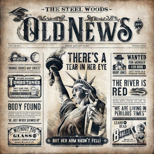 Steel Woods - Old News - Music CD