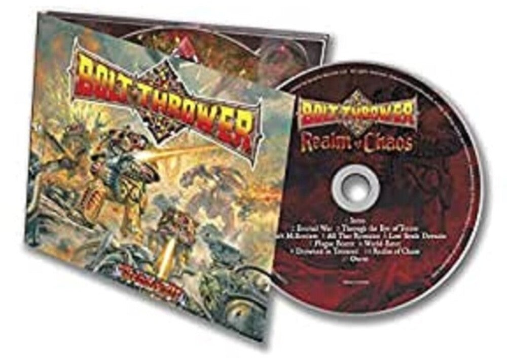the album cover for Bolt Thrower - Realm Of Chaos [Remastered] (Uk)