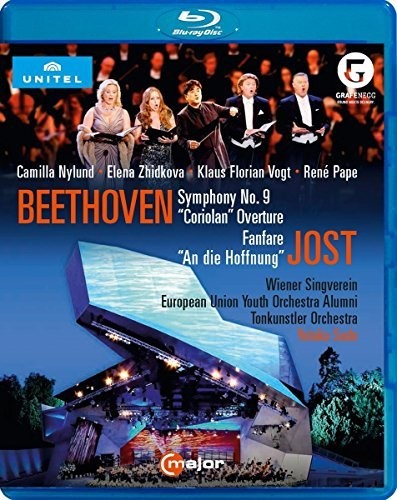 Beethoven / Nylund / Zhidkova / Vogt / Pape - Festive Concert On The Occasion Of The 10th - Blu-ray