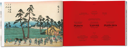 Hiroshige & Eisen. The Sixty-Nine Stations along the Kisokaido (German, French, English) Book