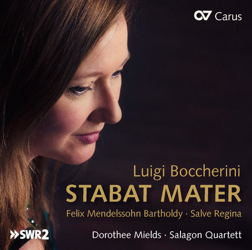 the album cover for Dorothee Mields - Luigi Boccherini: Stabat Mater