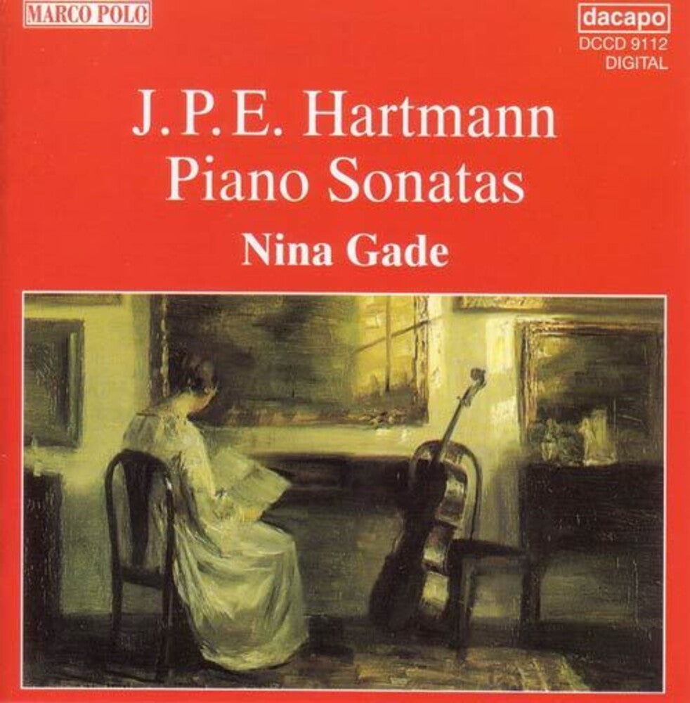 the album cover for Hartmann - Piano Sonatas