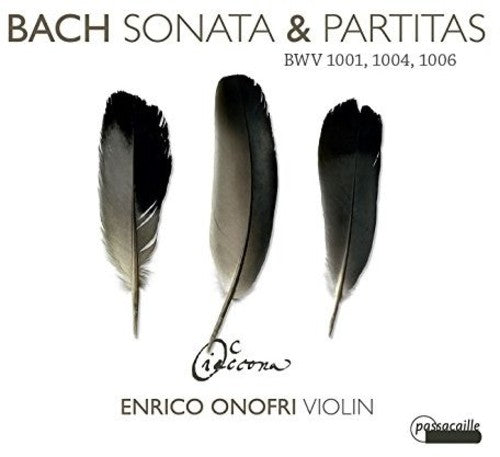 the album cover for Enrico Onofri - J.S. Bach: Sonata & Partitas
