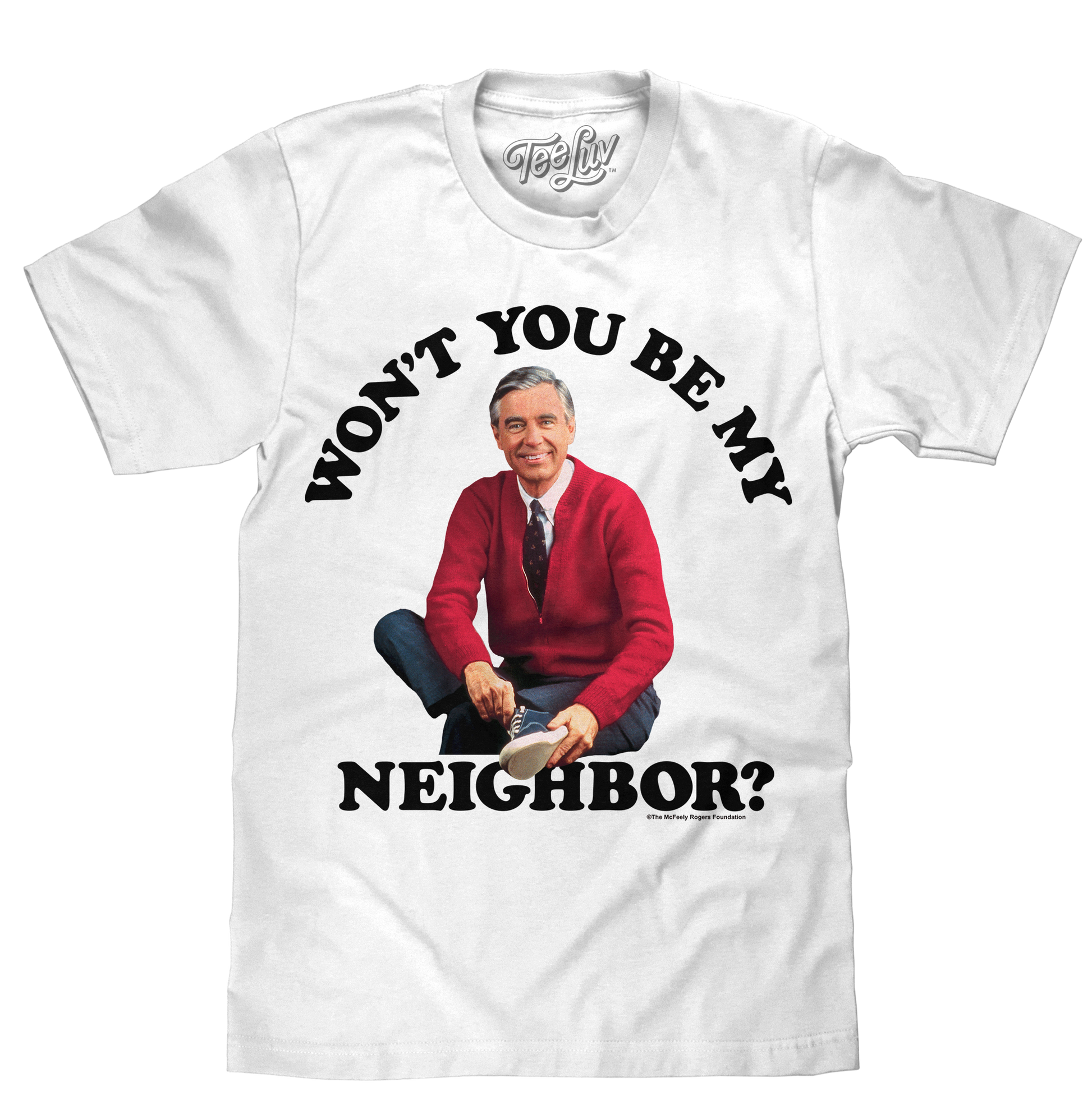 Mister Rogers Won't You Be My Neighbor T-Shirt - White
