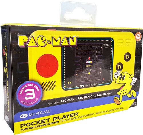My Arcade Dgunl3227 Pacman Pocket Player Handheld - My Arcade Dgunl3227 Pacman Pocket Player Handheld - Game Accessories