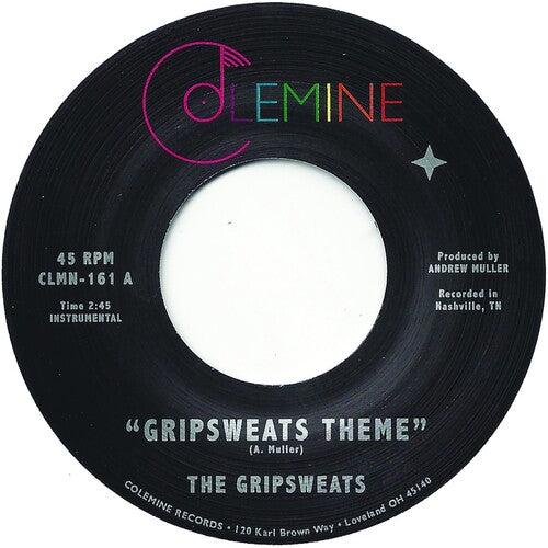 Gripsweats - Gripsweats Theme / Intermission - Vinyl Record