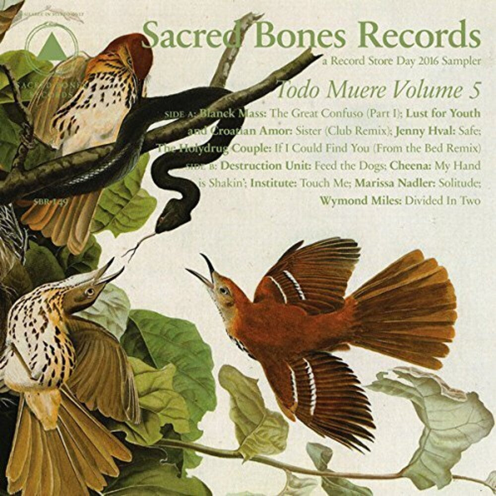 TODO MUERE VOL 5 / VARIOUS [LP] Vinyl Record