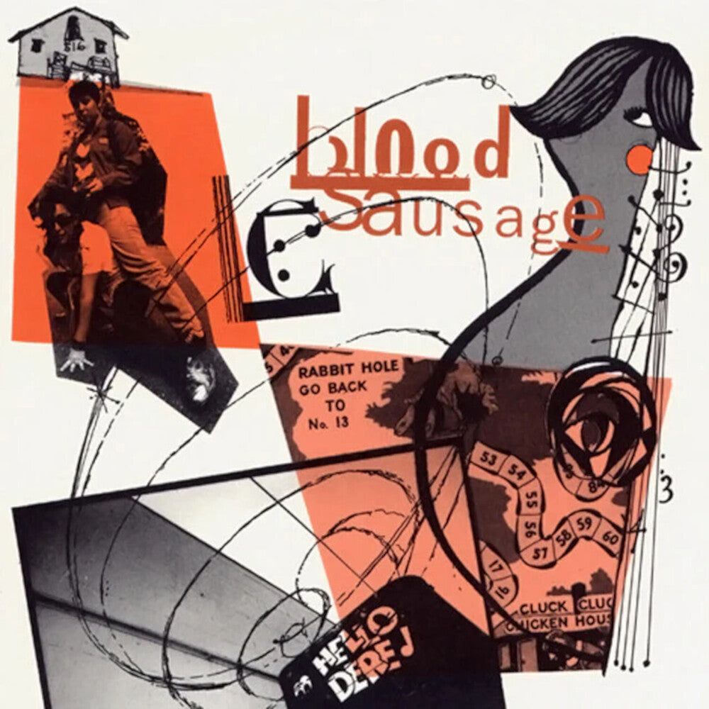 the album cover for Blood Sausage - DENIS LEVANT