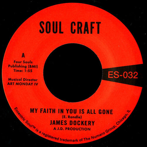 James Dockery - My Faith In You Is All Gone Vinyl Record