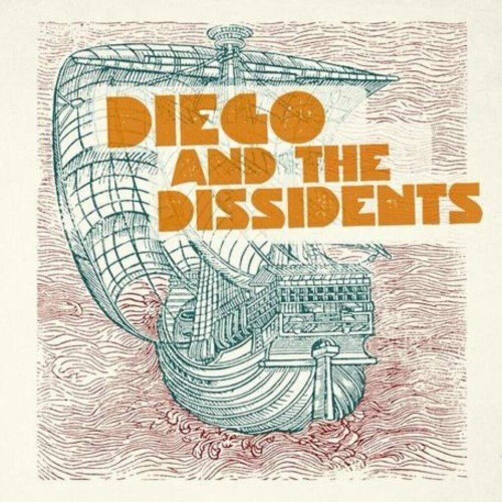 the album cover for Diego & The Dissidents - Contaminated Waters
