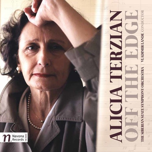 the album cover for Vladimir Lande - Alicia Terzian: Off the Edge