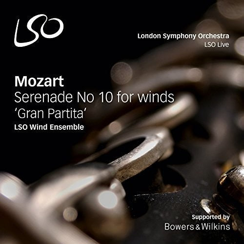 Mozart: Serenade No. 10 for Winds ''Gran Partit'' Music CD