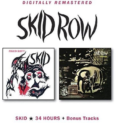 the album cover for Skid Row - Skid / 34 Hours