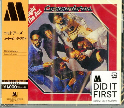 Commodores - Caught In The Act - Music CD