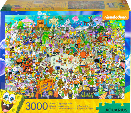 Spongebob Squarepants 3,000pc Puzzle - Spongebob Squarepants 3,000pc Puzzle - Games