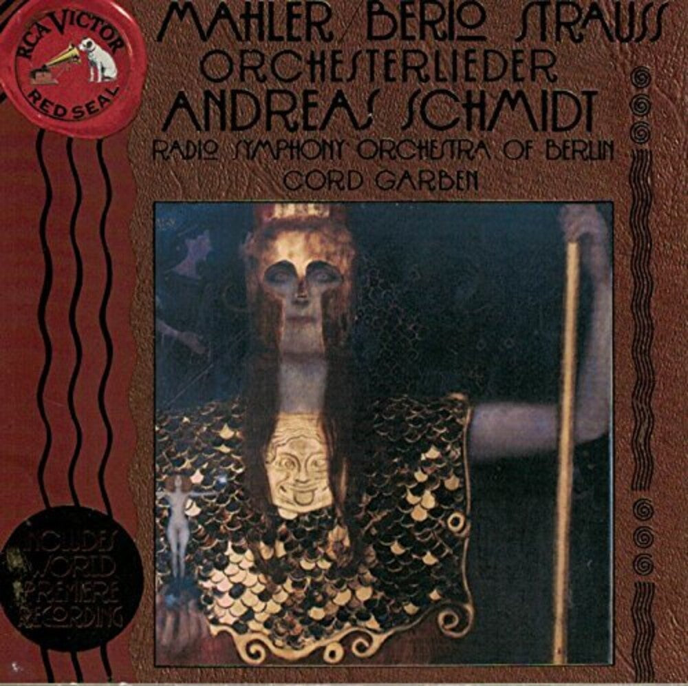 the album cover for Mahler / Garben / Berlin Radio Sym Orch / Schmidt - Mahler