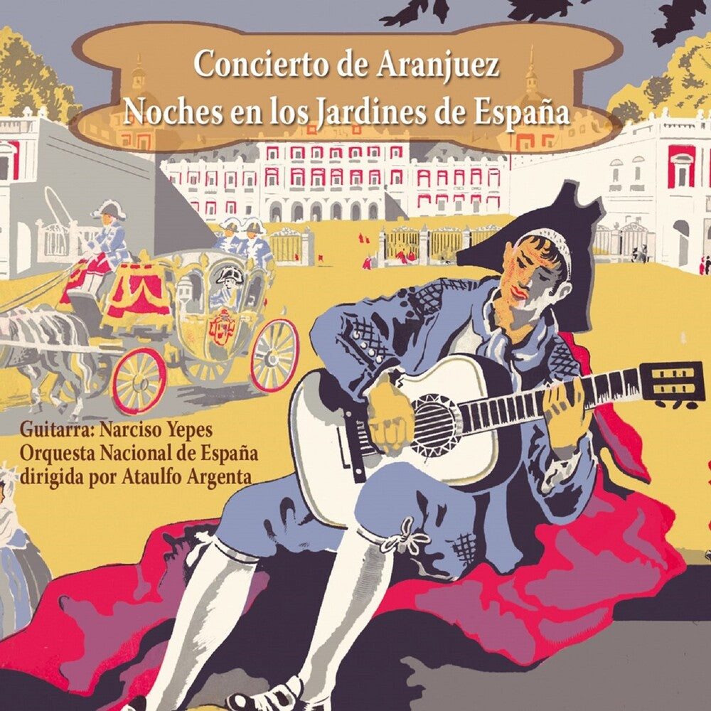 the album cover for Falla / Argenta / Spanish Nat'L Orch - Noches en los Jardines