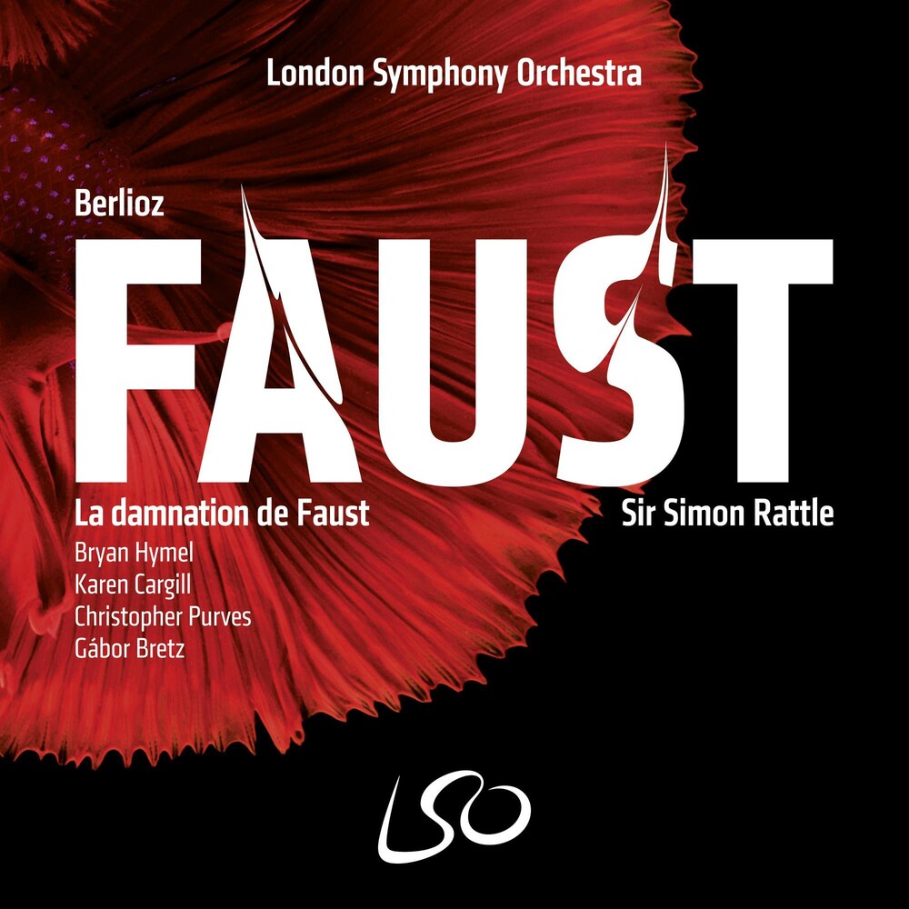 the album cover for Simon Rattle - Berlioz: La Damnation De Faust