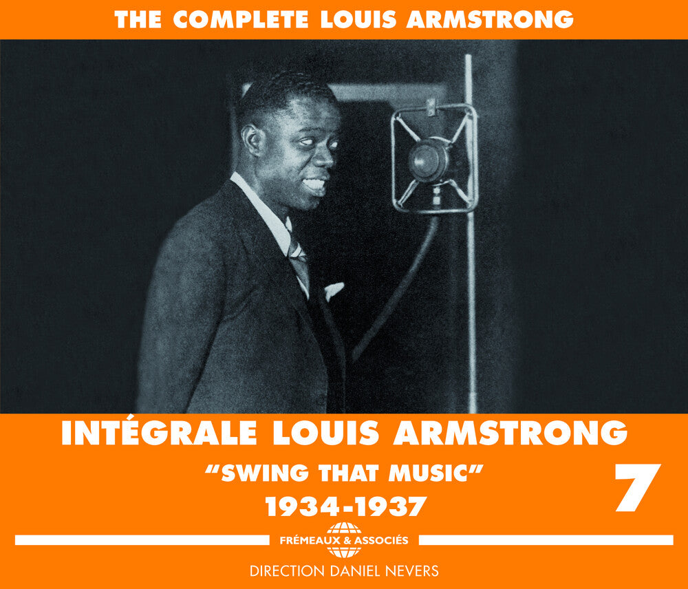 the album cover for Louis Armstrong - V7: L. Armstrong 1934-37