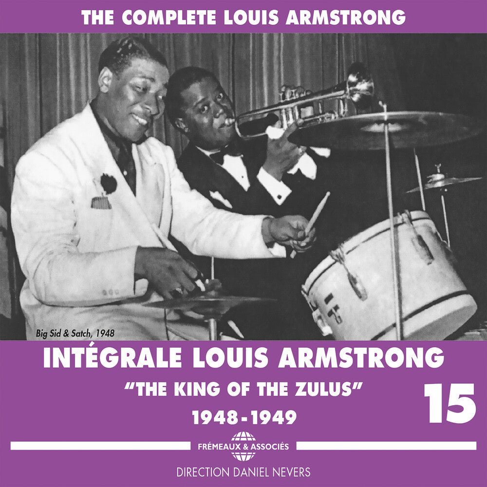 the album cover for Louis Armstrong - V15: Integrale Louis Armstrong