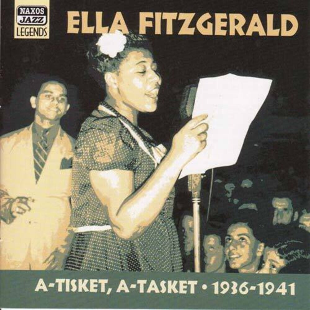 the album cover for Astor Piazzolla & His Quintet - Fitzgerald, Ella: A-Tisket, A-Tasket (1936-1941)
