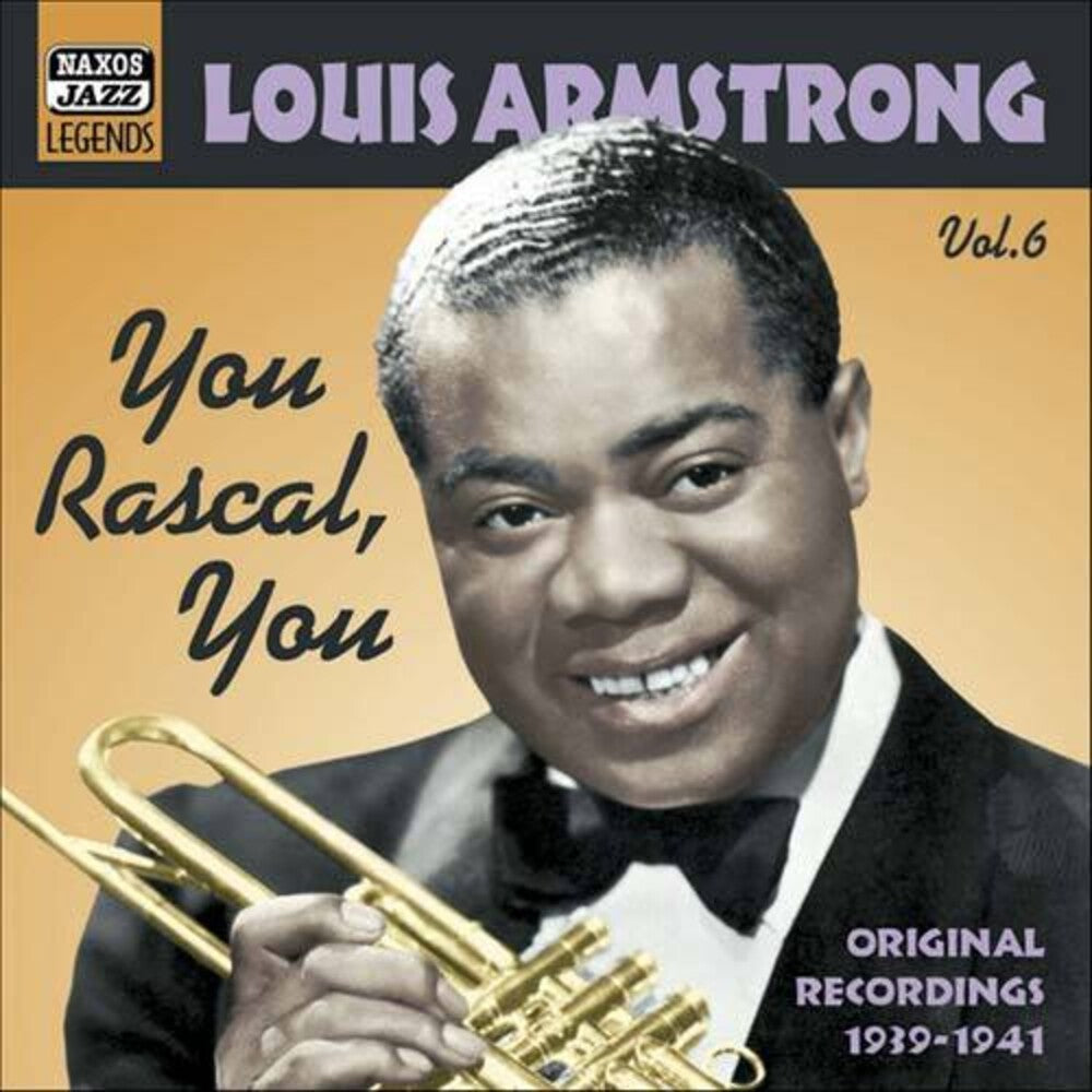the album cover for Louis Armstrong - Louis Armstrong Vol.6