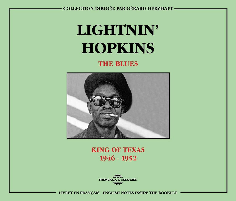 the album cover for Lightnin' Hopkins - King Of Texas 1946-52