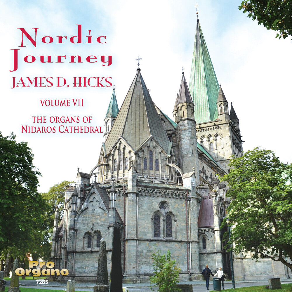 the album cover for James Hicks  D. - Nordic Journey, Vol. Vii - Org