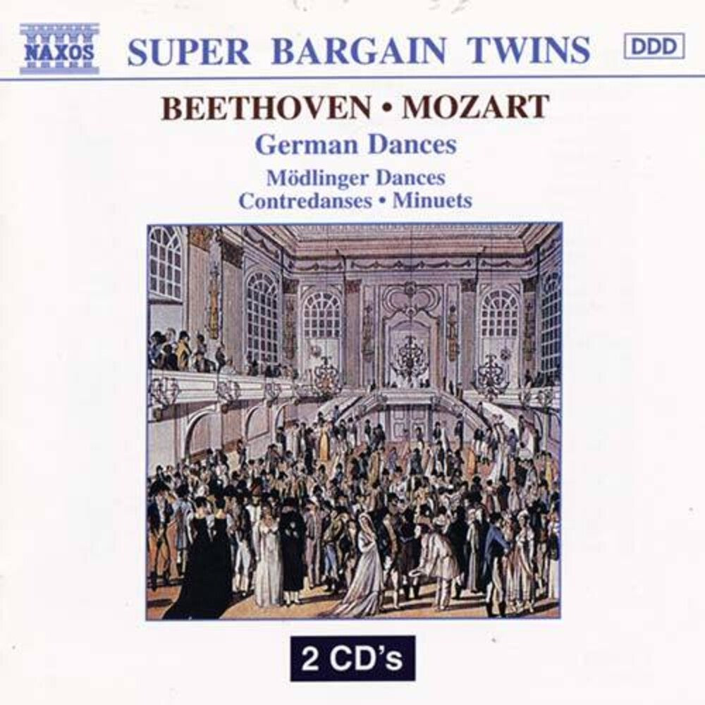 the album cover for German Dances - German Dances
